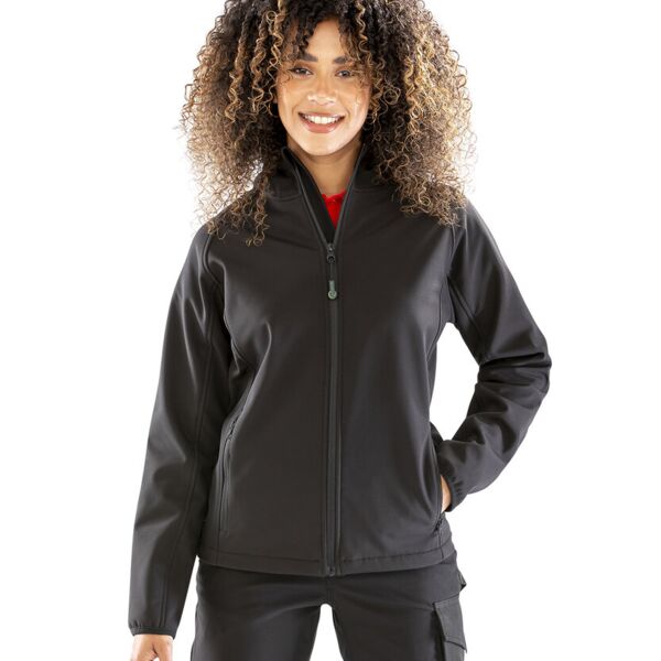Women’s recycled 3-layer printable hooded softshell Thumbnail